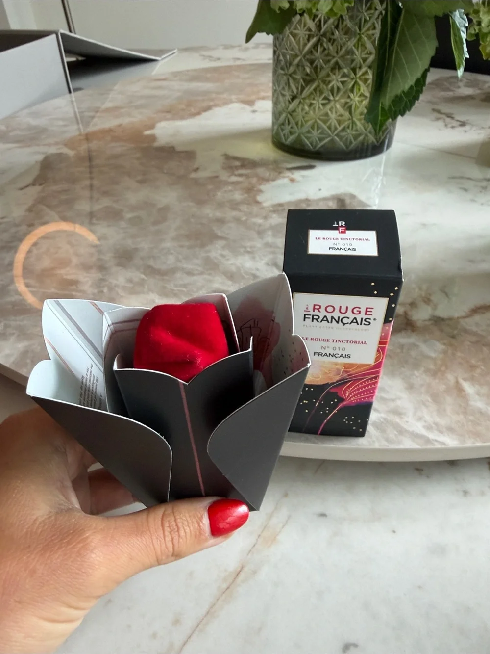 NEW Le Rouge Tinctorial Lipstick — Rich Red (No. 010)